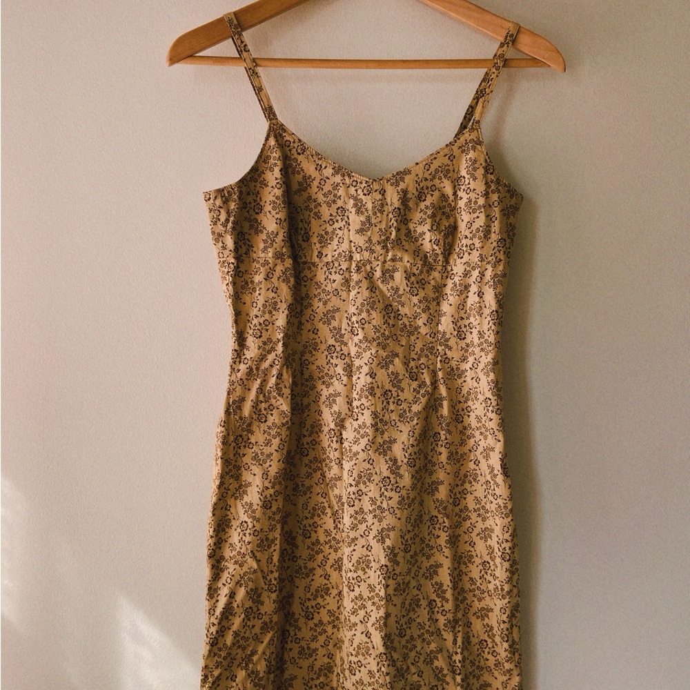 Old Navy Floral Print Spaghetti Strap Dress